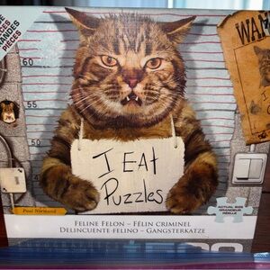 Feline Felon Cat Puzzle